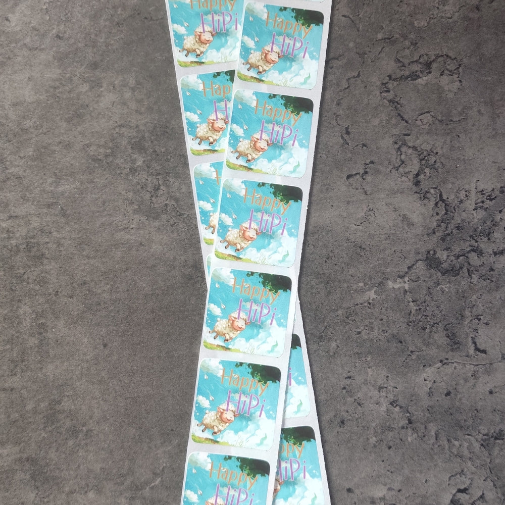 Sticker - 10er Pack „Happy Hipi“