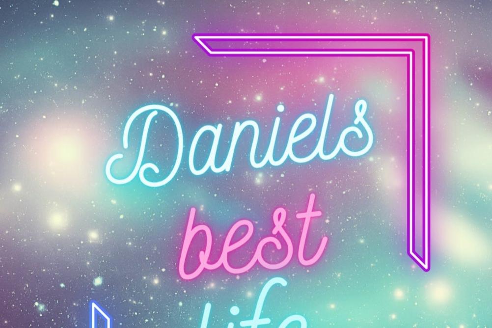 Personalisiertes Reinigungstuch ‚Best Life Ever‘ – Galaxie-Design mit deinem Namen