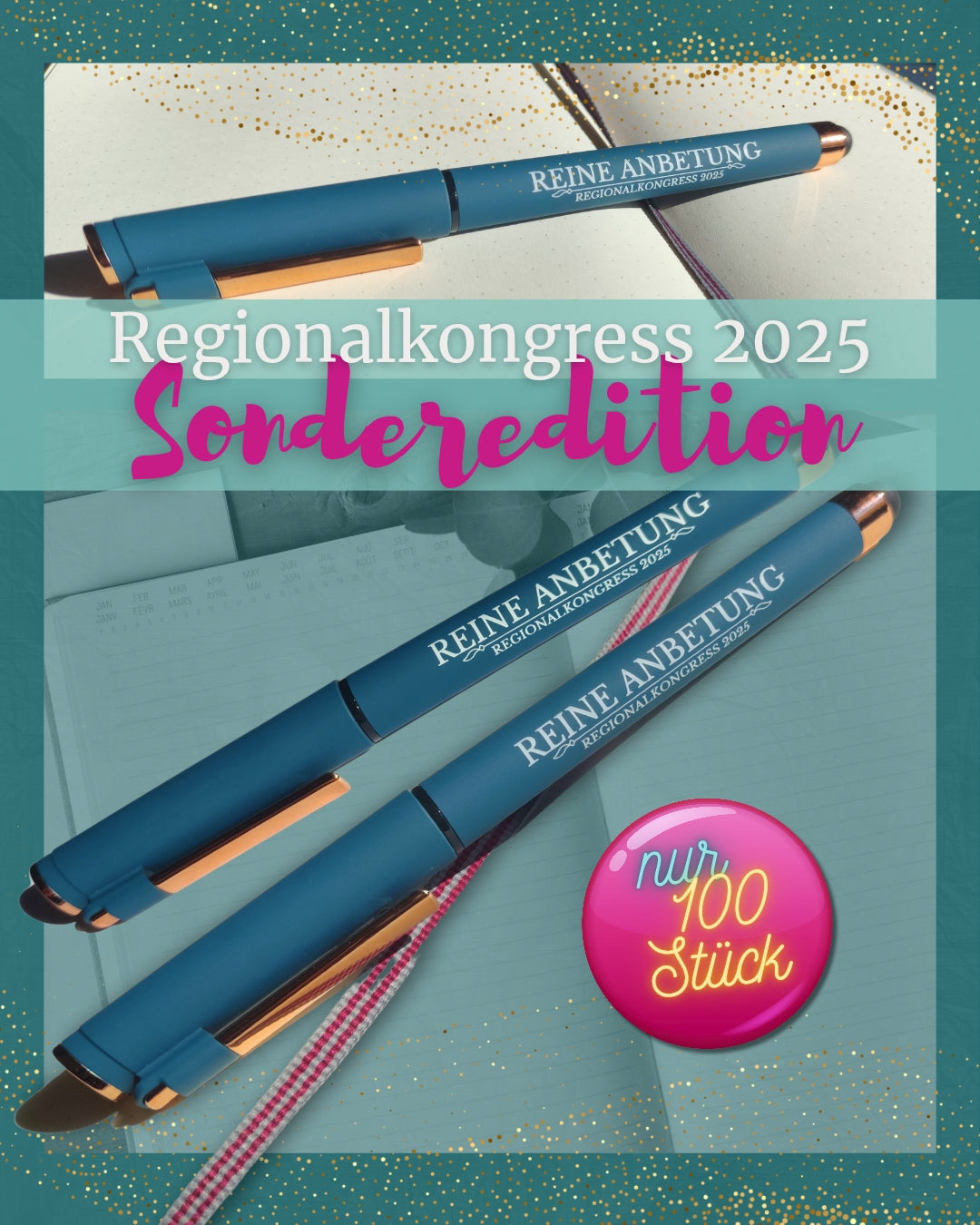 Gelschreiber Sonderedition „Regionalkongress 2025“