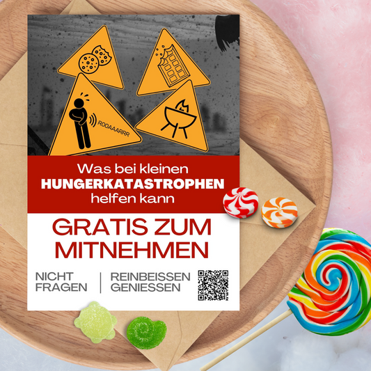 Postkarte "Hungerkatastrophe"