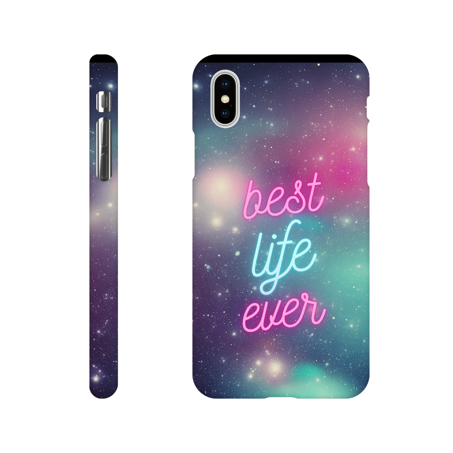 Handyhülle - Slim Case "Best Life Ever" - Galaxy