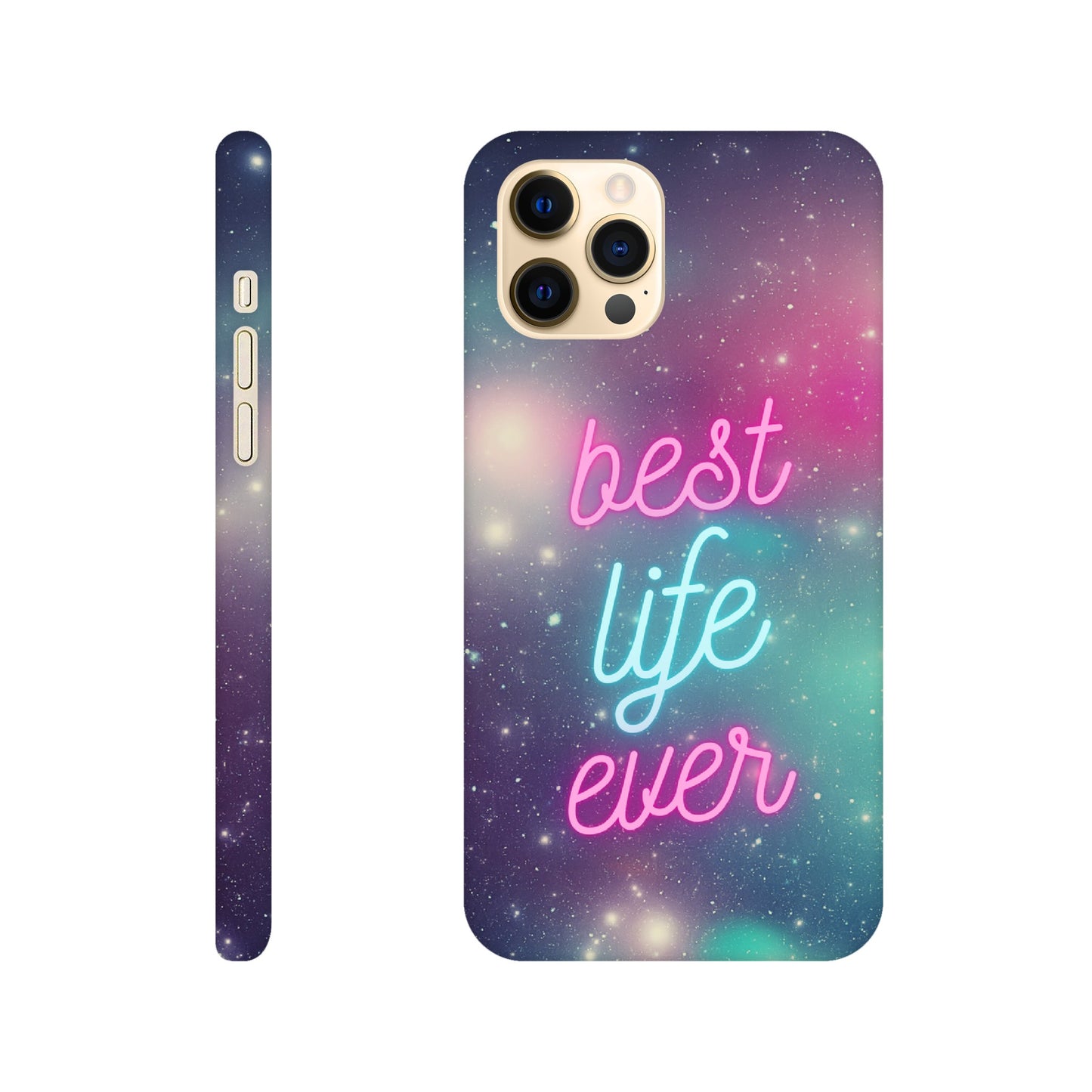 Handyhülle - Slim Case "Best Life Ever" - Galaxy