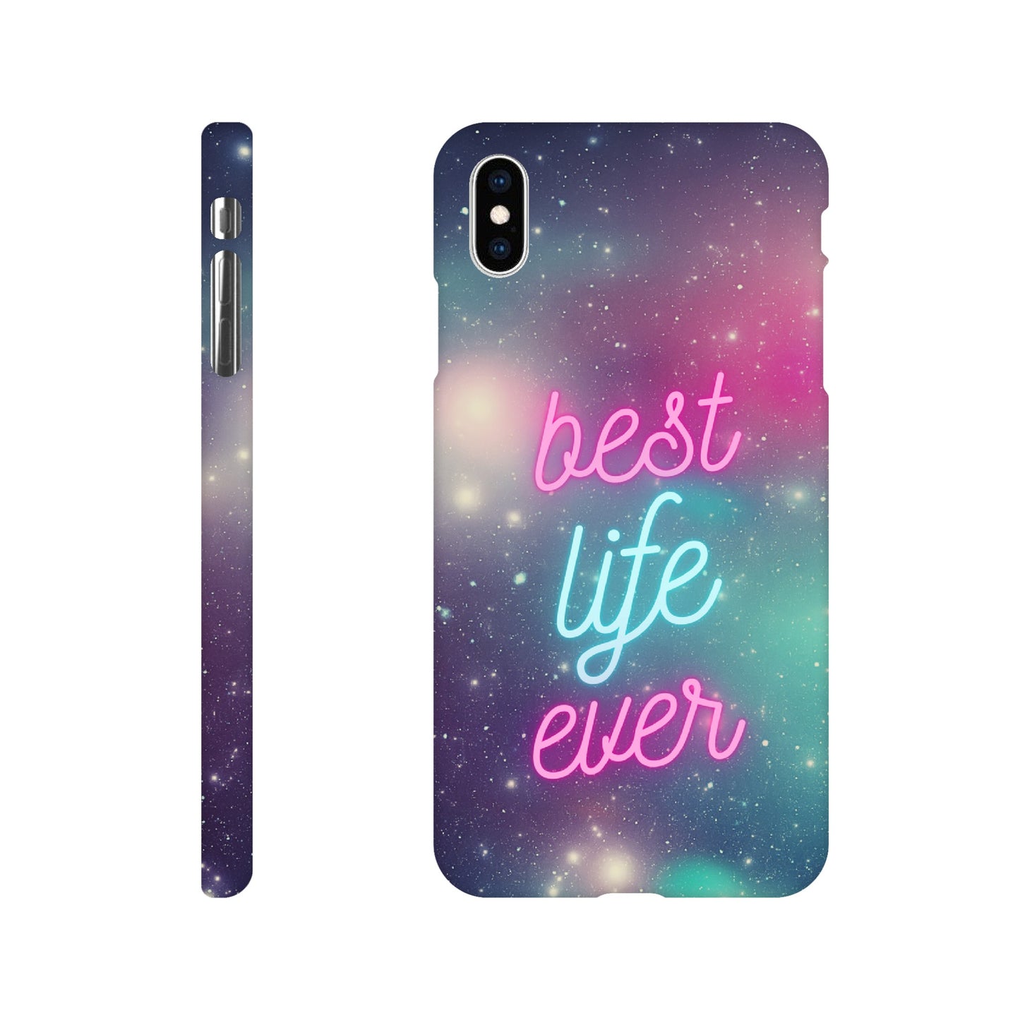 Handyhülle - Slim Case "Best Life Ever" - Galaxy