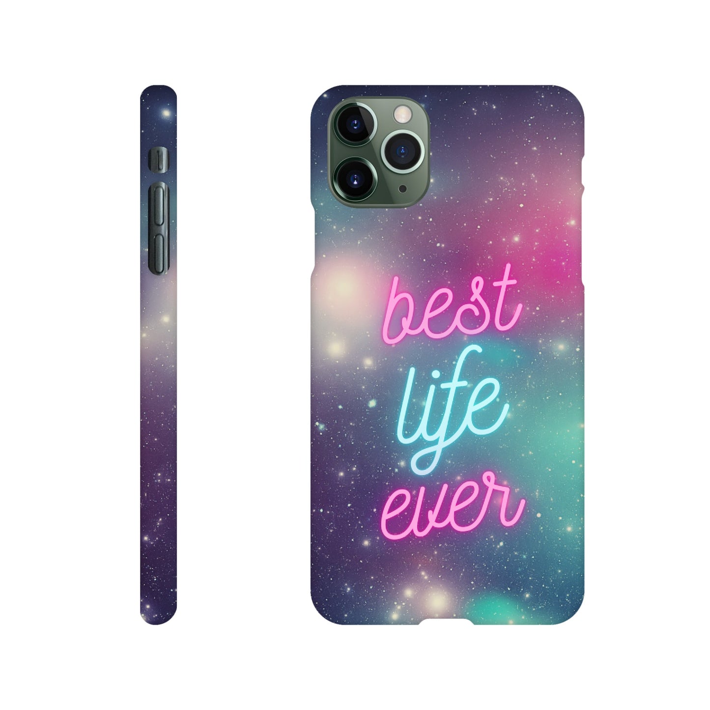 Handyhülle - Slim Case "Best Life Ever" - Galaxy