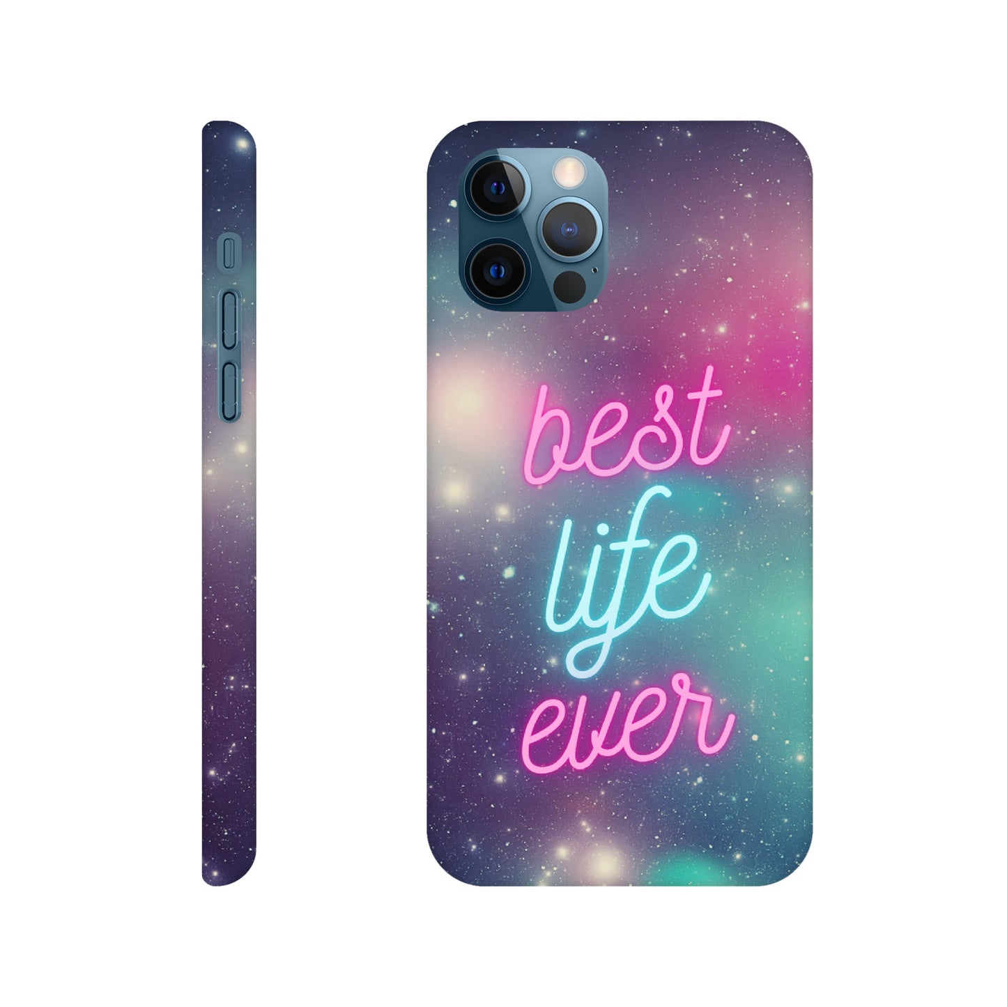 Handyhülle - Slim Case "Best Life Ever" - Galaxy