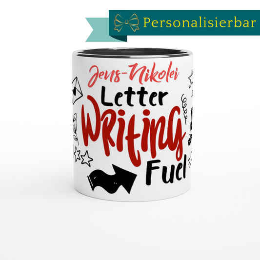 Tasse "Letter Writing Fuel" [personalisierbar]